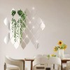 COCOVIVRE 103Pcs Acrylic Mirror Wall Stickers, Removable DIY Circle Ceiling