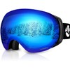 VANRORA Ski Goggles, Snowboard Goggles - Frameless Interchangeable Lens, Anti