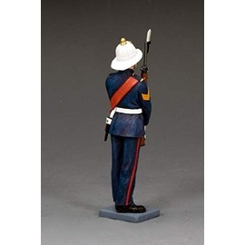 King and Country CE047 Royal Marine Sergeant Presenting Arms Collectible Toy Soldier