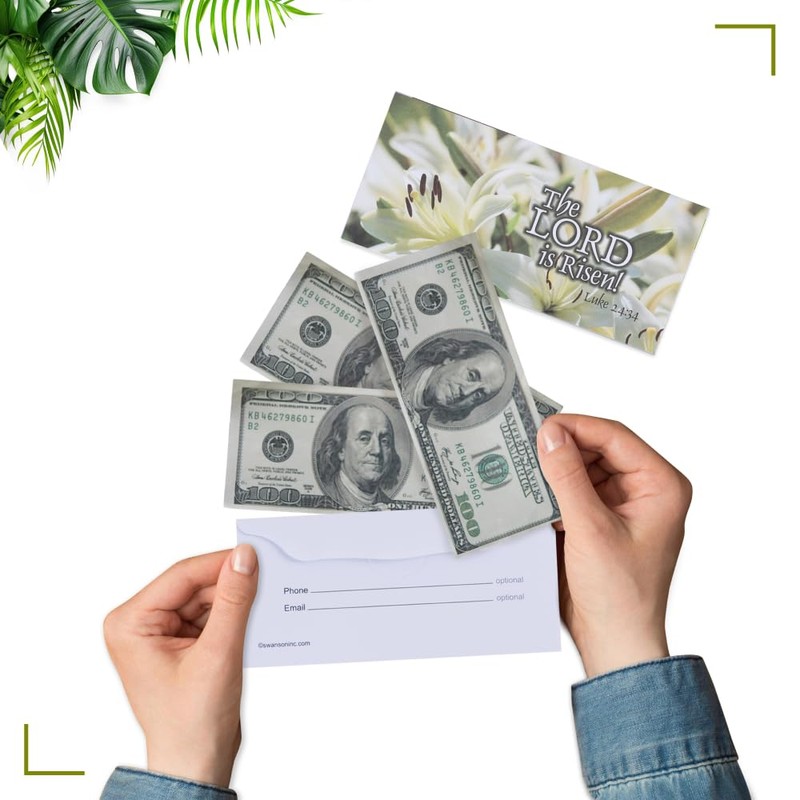 Church Offering Envelopes - Cash Envelopes For Tithes And Offering