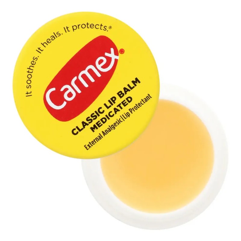 Bálsamo Labial Carmex Clásico de 7 g para Labios Hidratados