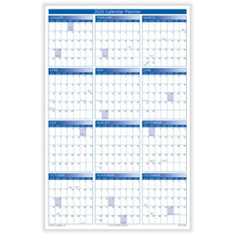 Complyright 2025 Desk Calendar Planner (11" X 17") - 2-Sided