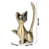 Cat God Ring Holder Cat God Design Zinc Alloy Sturdy