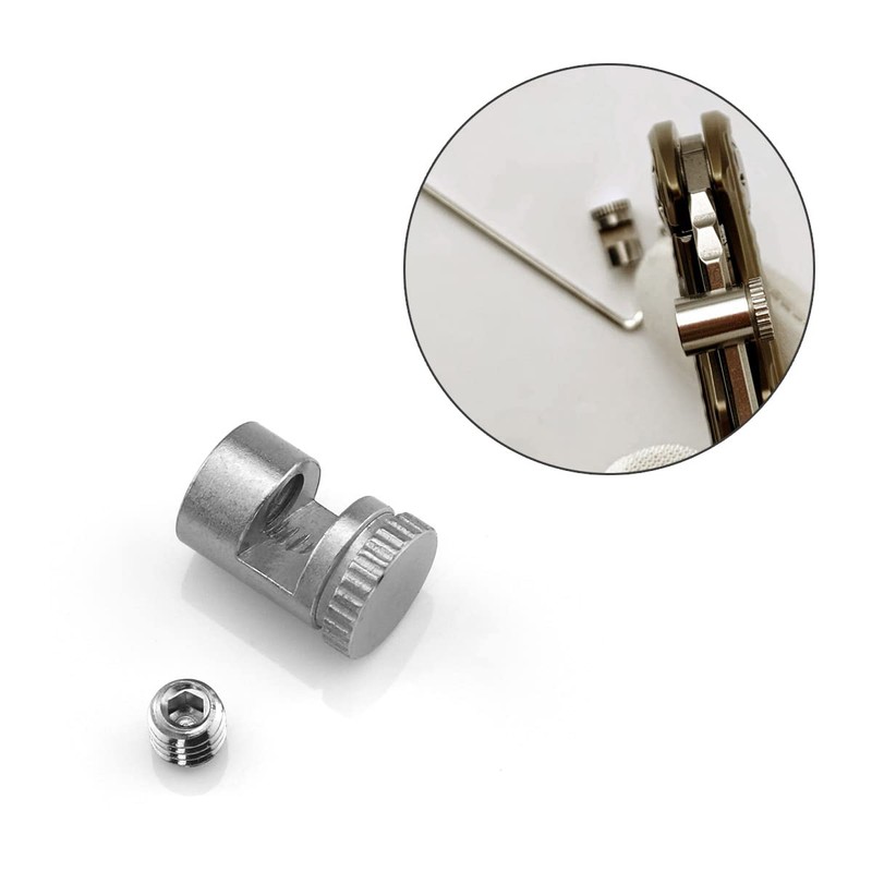 DGHAOP 3 pernos de pulgar para cuchillo plegable Buck 110