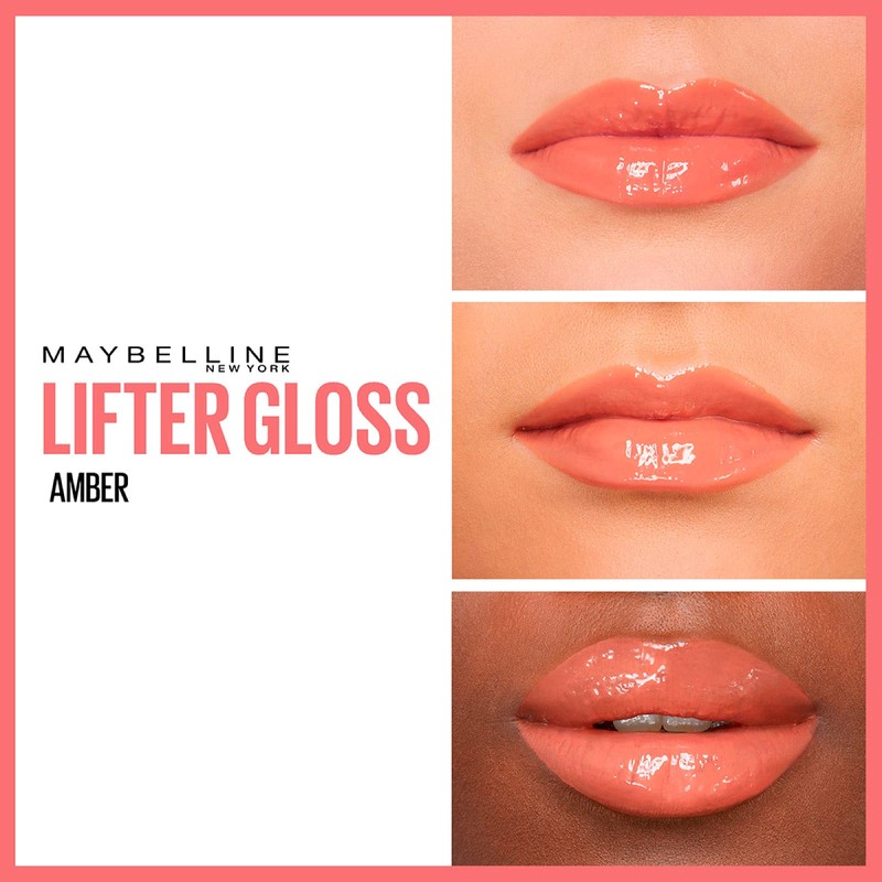 Maybelline New York Lifter Gloss Volumengebender Lipgloss mit Hyaluronsäure, Farbe