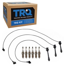 TRQ Spark Plug Kit 7 Piece Iridium Spark Plugs Compatible with 1996-2001 Lexus ES300 1996-1999 Toyota Avalon Camry 1998-2000 Sienna 1999-2003 Solara