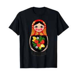 Matryoshka Russian Nesting Doll Matryoshka Dolls T-Shirt