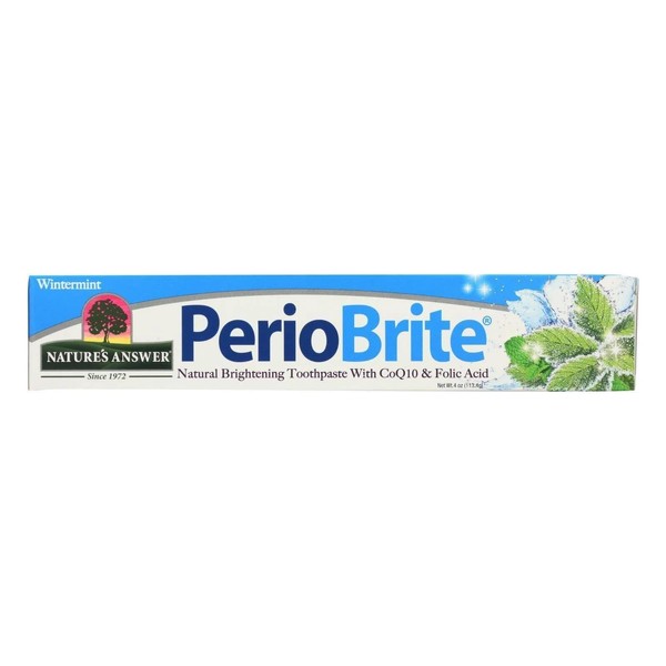 Nature's Answer Periobrite Natural Toothpaste, Wintermint, 4 Ounce