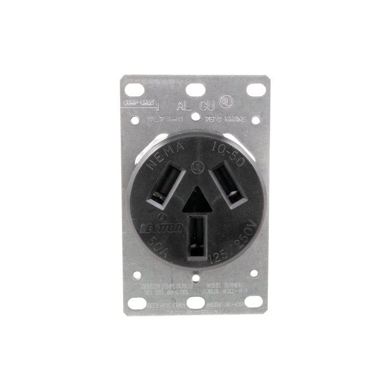 5206 Single-Flush Range Receptacle (3 wire) Home, garden & living