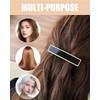 FUGLUS 2pcs2x großen Haarspangen für Damen, Französische Haarspange Elegant, Haarspange