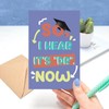 Gevinna Funny Graduation Card for Him Her, Humor Congratulatory Card