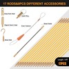 GURADESIGN 23.8FT Fiberglass Running Electrical Wire Cable Glow Rods Wire