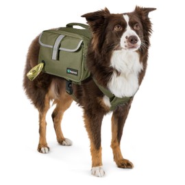 PetAmi Dog Backpack for Medium & Large Dogs, Saddle Bag for Dogs to Wear for Hiking, Pet Backpack Harness Dog Pack with Reflective Side Pockets for Walking Running