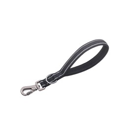 WJXFHTD 1PCS Leash for Medium Dogs No Chew Glow-in-The-Dark Dog Leash Heavy Duty Dog Leash Dog Leash for Small Dogs with Light (Black Short)