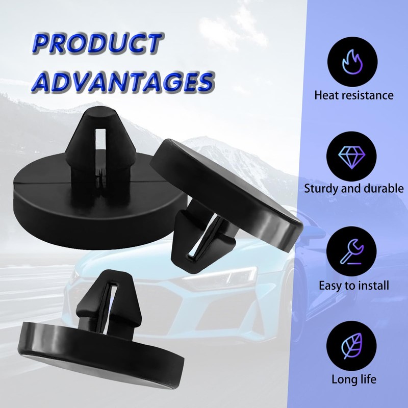 Damwot 20 PCS Brake Switch Stopper,Car Brake Pedal Stop Pad