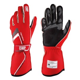 OMP - Tecnica Gloves My2021 Red - Size XL (Fia 8856-2018) (IB0-0772-A01-061-XL)