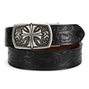 CHAOREN Western Belt - Mens Cowboy Belt 1 3/8" Leather