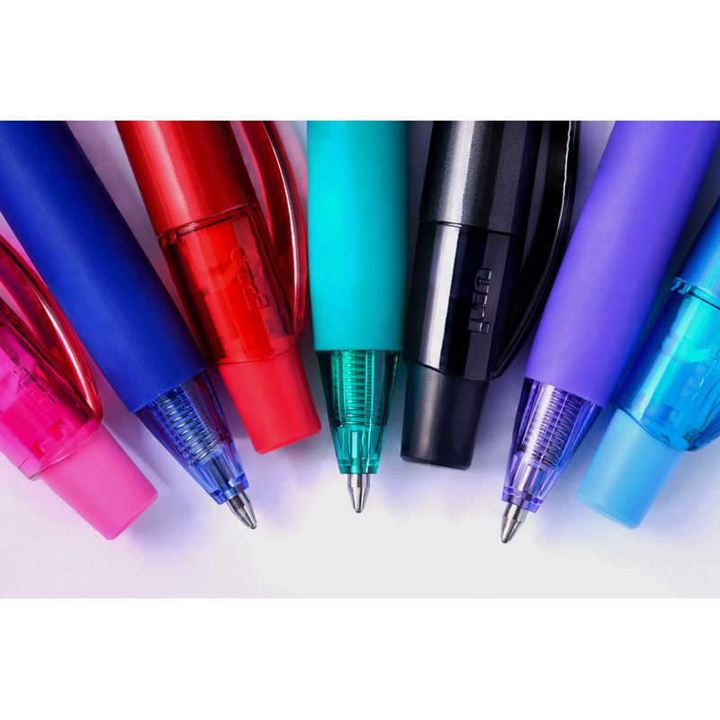 uni-ball URN-181-07 Erasable Rollerball Gel Pens. Premium 0.7mm Ballpoint Tip