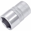 HAZET 900-17 Socket with Chrome Plated and Polished Surface for