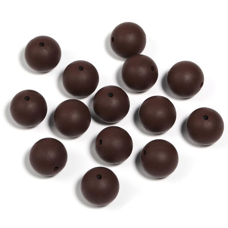 【B170】 Beads for DIY Projects: 15mm Round, Mixed Color, 30Qty