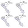 HARPIMER TENS Electrode Cable 2.5mm Male to 3.5mm Snap-on Male