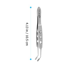 ULTECHNOVO Meibomian Gland Expressor Stainless Steel Premium Meibomian Gland Expressor Eyelid Massage Tweezers Eyelid Tip for Dry Eyes