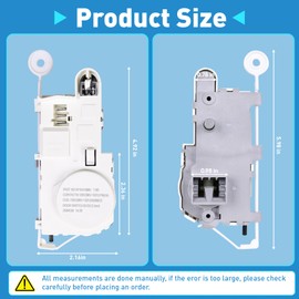 W10443885 Washer Door Lock Latch Compatible with Whirlpool WFW92HEFC0, WFW72HEDW0, WFW8540FW1 Door Lock, May-tag MHW3505FW1, MHW5500FW1 Door Latch, Replacement for WPW10443885, 3020352, AP6021486
