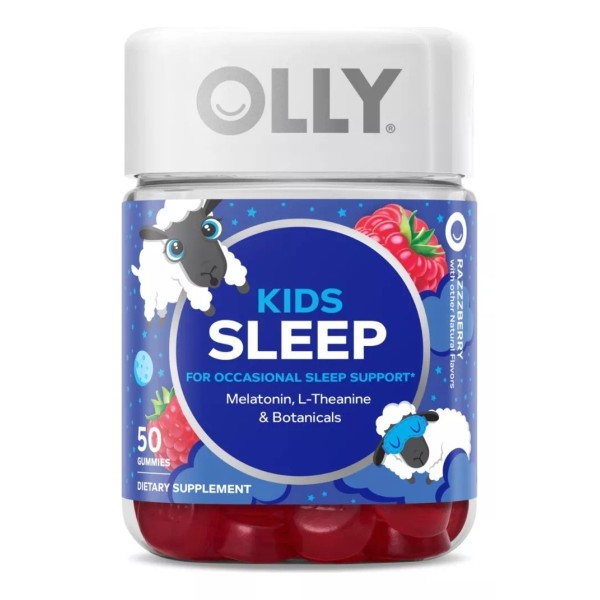Olly Kids Sleep 50 Gomitas Melatonina Niños Premium Eg M32 Sabor Frutas