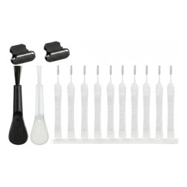 Kit 10 Cepillos Limpiador Puerto Carga Celular Tablet 6 Cm                                                                                            
