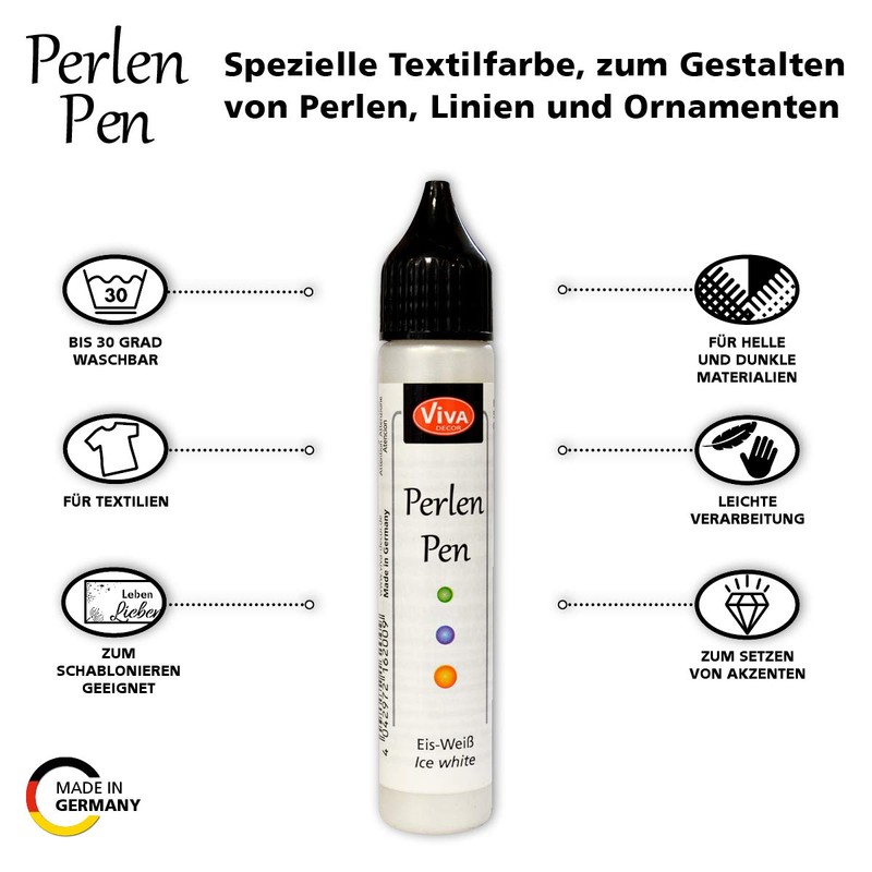 Viva Decor Perlen Pen 28ml - #716 Petrol