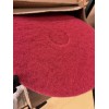 w.b. mason WB mason 17 inch red buffing pads for