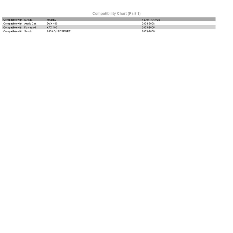 Tusk Comp Series Aluminum Front Bumper Compatible with Suzuki Z400