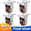 4-Pack Furniture Caster Wheels for Small Tables & Cabinets –