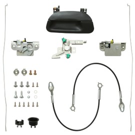 FITIPICI Tailgate Hardware Rebuild Kit Compatible with Ford F150 1997-2003 Super Duty F250 F350 1999-2007 Replace 72958 Handle Cable Latch (72958)