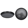 2Pcs Non Stick Pizza Pan Deep Thickened Carbon Steel Baking