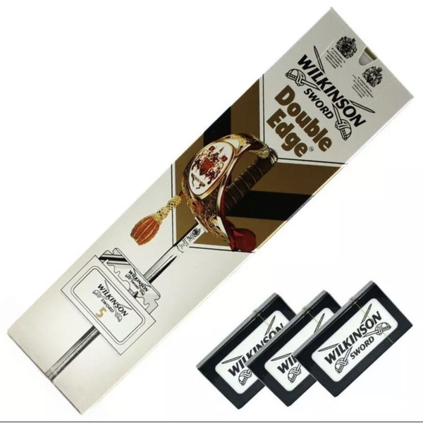 Wilkinson Sword Double Edge Safety Razor Shaving Blades Made In