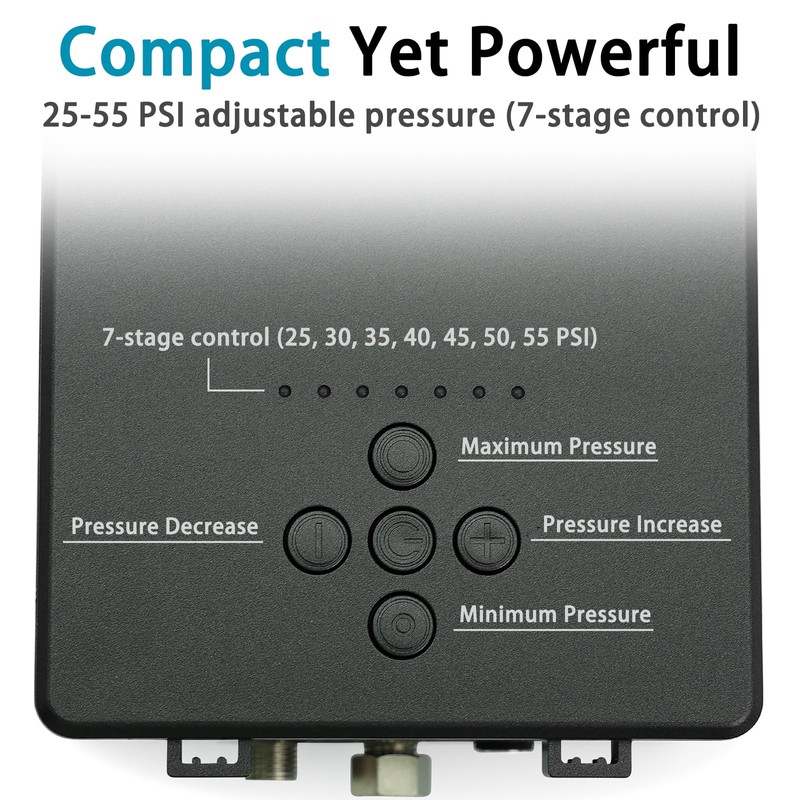 SprayMagic Airbrush Air Compressor, 55PSI High Pressure Compressor Pump