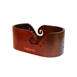 Timberence Yarn Bowl - Yarn for Crocheting, Oval Holder & Bowl for Knitting, Decorative Storage for Crocheters & Amateur Fans