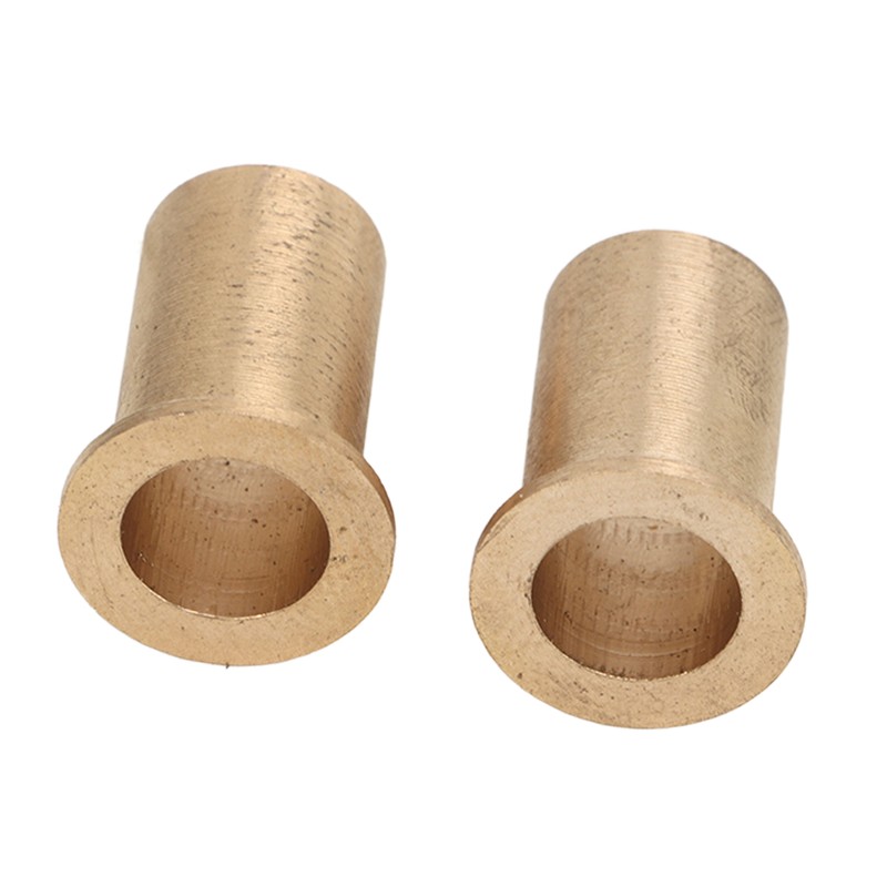 2Pcs Bell Crank Throttle Shaft Linkage Bushings Brass Rustproof for