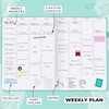 GoGirl Planner PRO Schedule - Undated Planner with Hourly Time