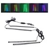 RGBW Music LED Car Interior Strip Light Music Car Interior