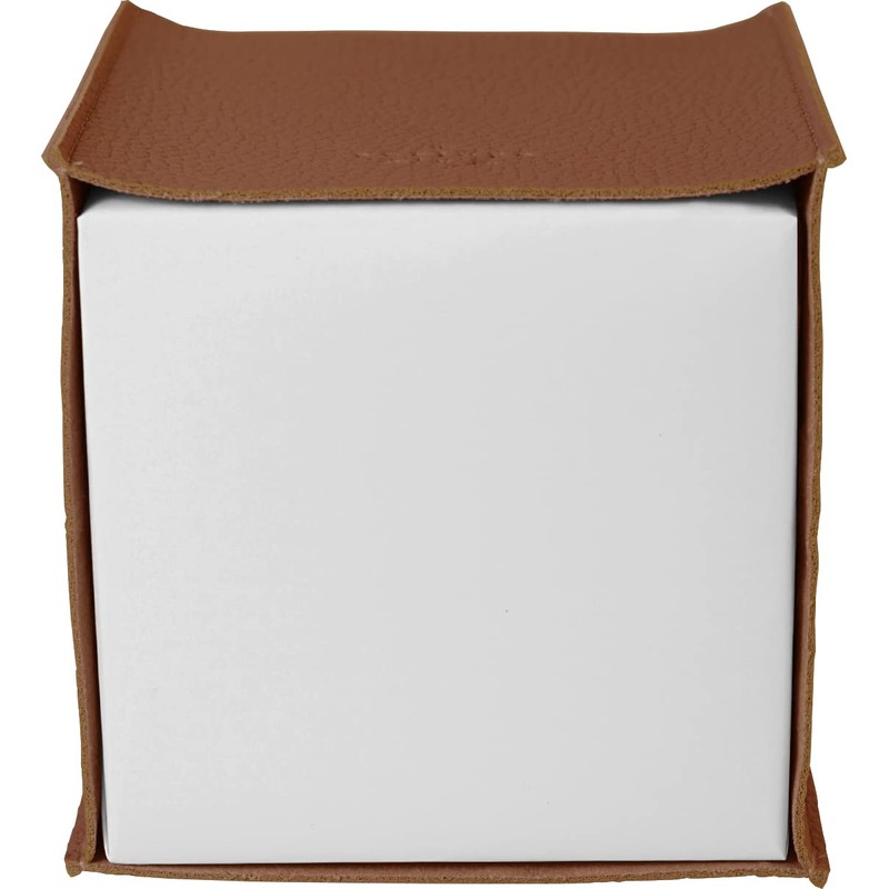 carrotez Tissue Box Cover, [Refined] Modern PU Leather Square Tissue
