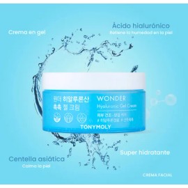 Crema En Gel Hidratante Con Ácido Hialurónico Tonymoly Momento De Aplicación Día/noche Tipo De Piel Todo Tipo De Piel