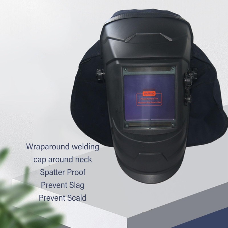 Cubierta para Casco de Soldadura, Escudo Ignífugo con Diseño Universal,