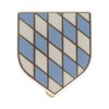 Breiter Hat Pin Hat Badge Hat Jewellery Bavarian Crest 1.5