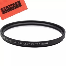 Big Mike's 67mm UV Filter for Nikon CoolPix P900 Digital Cameras