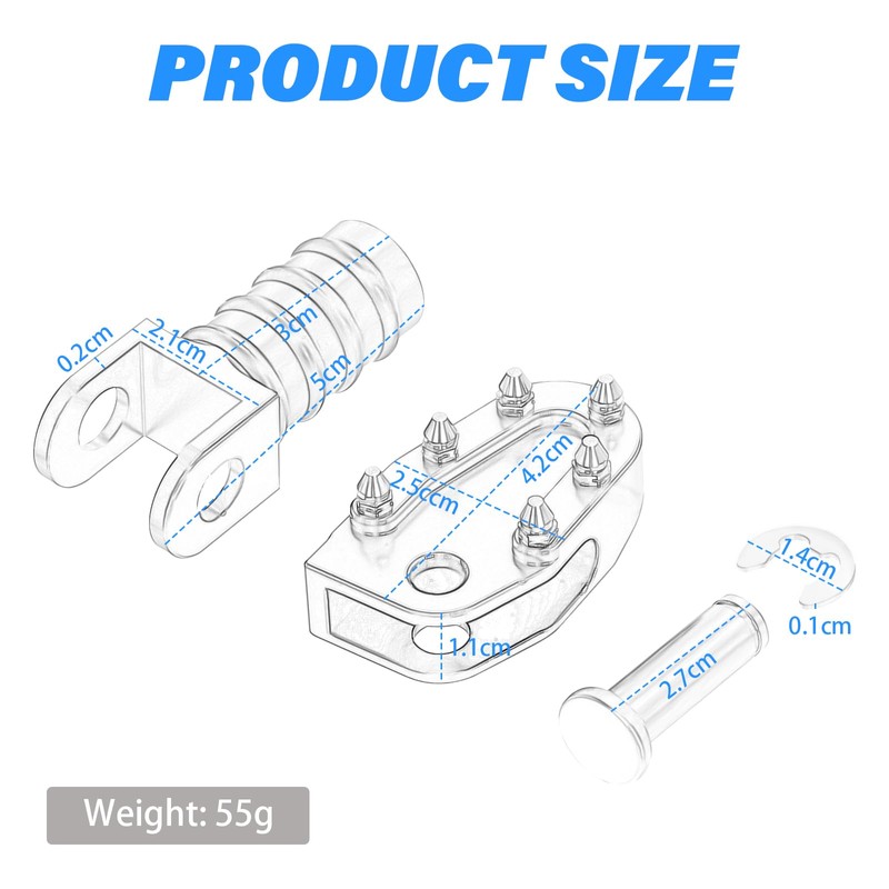 DRZ400 DRZ400S DRZ400SM Rear Cleats Brake Pedal Shift Lever Toe