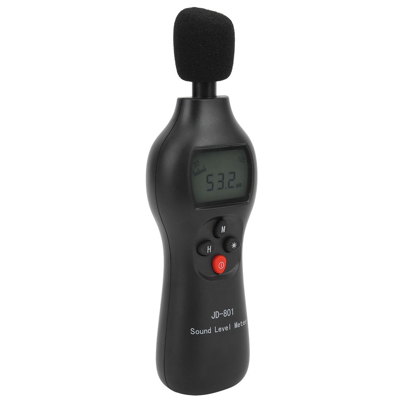 Digital Noise Detector Sound Level Measurement LightWeight LCD HighResolution Sound