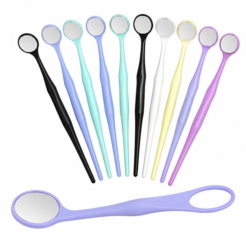 10-Pack Dental Mirror Set for Oral Inspection – High-Definition Mouth