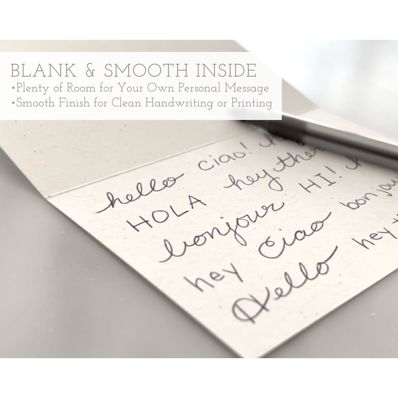 Sugartown Greetings Floral Monogram Note Cards - 24 Stationery Note